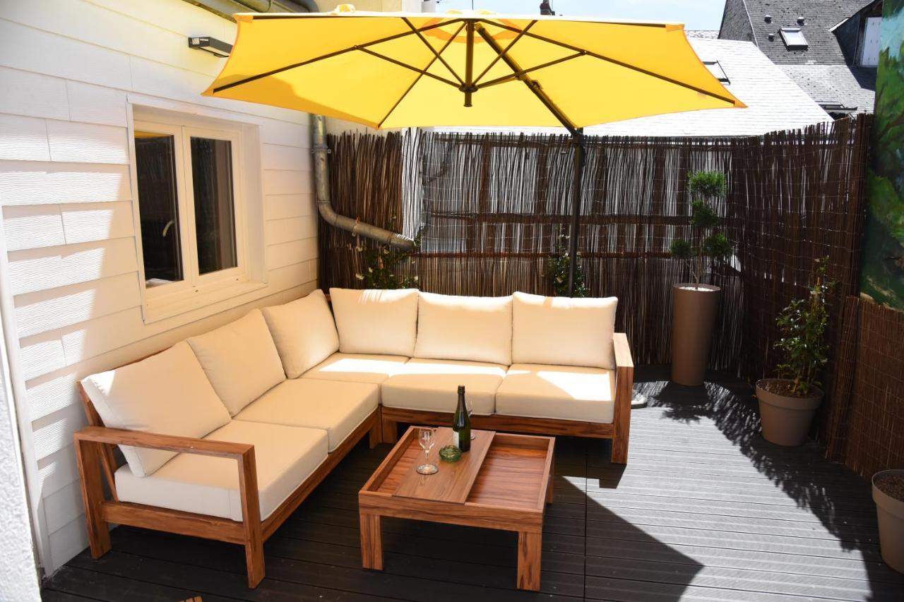Apartament Kimme Blue - Terrasse Exceptionnelle Plein Centre Orlean Zewnętrze zdjęcie